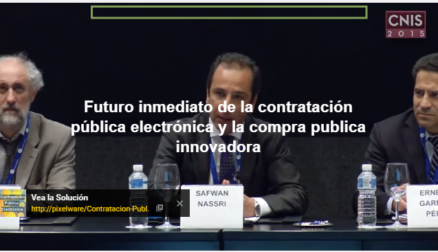 CNIS 2015: Mesa debate de Contratación Pública Electrónica